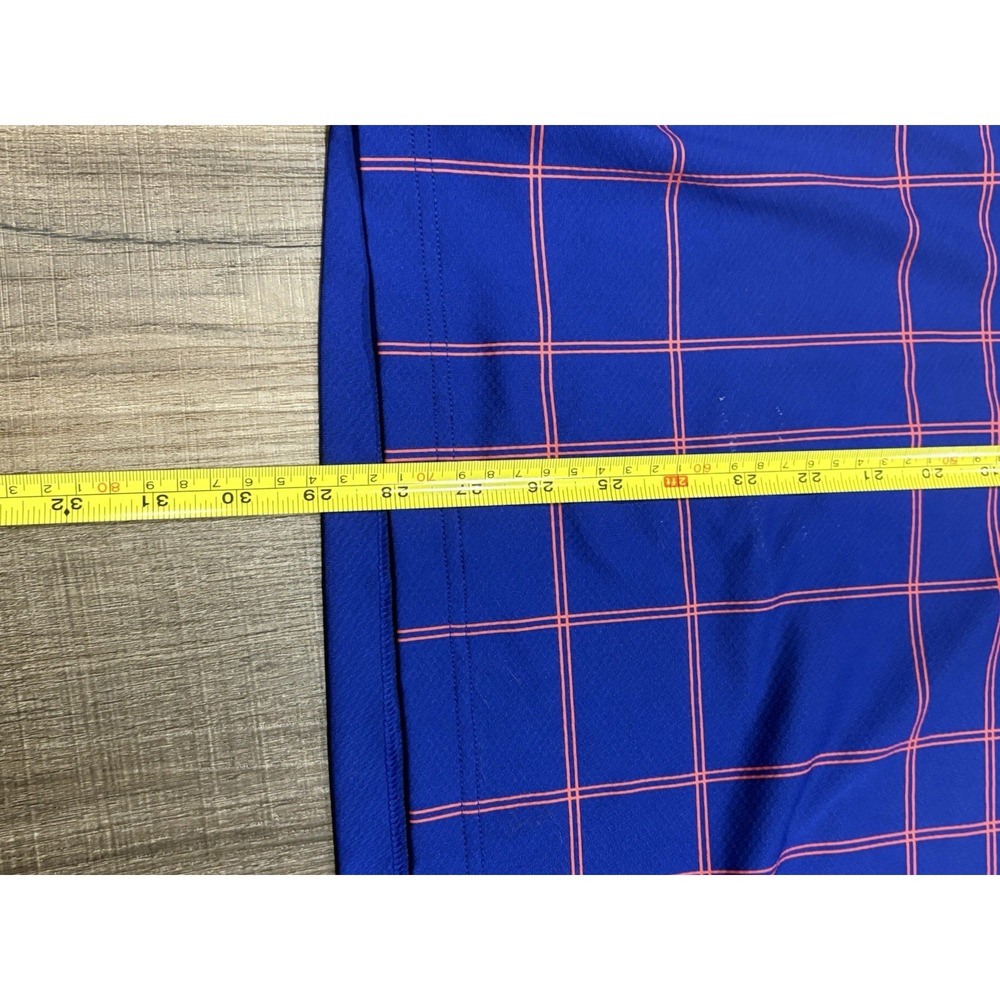 Under Armour The Performance Short Sleeve Polo Plaid NWT‎ Mens size XL - Picture 8 of 9